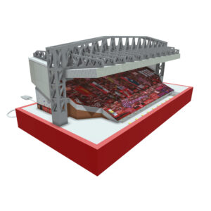 The Spion Kop Stand at Anfield Stadium Liverpool