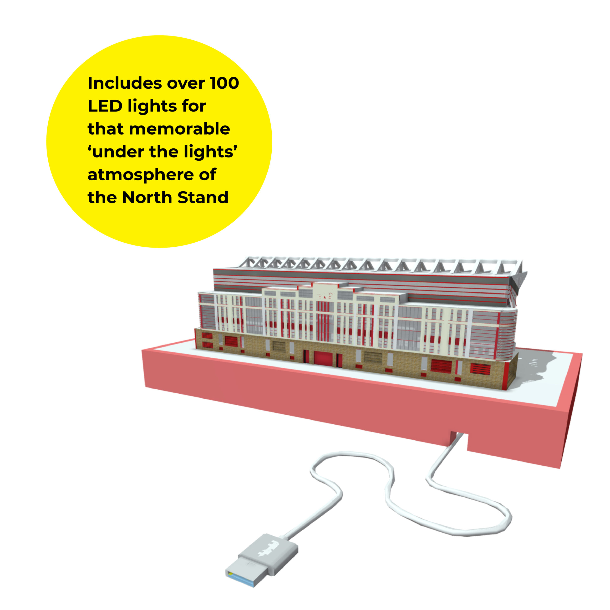 Highbury Stadium North Stand Lightbox frame - Image 2