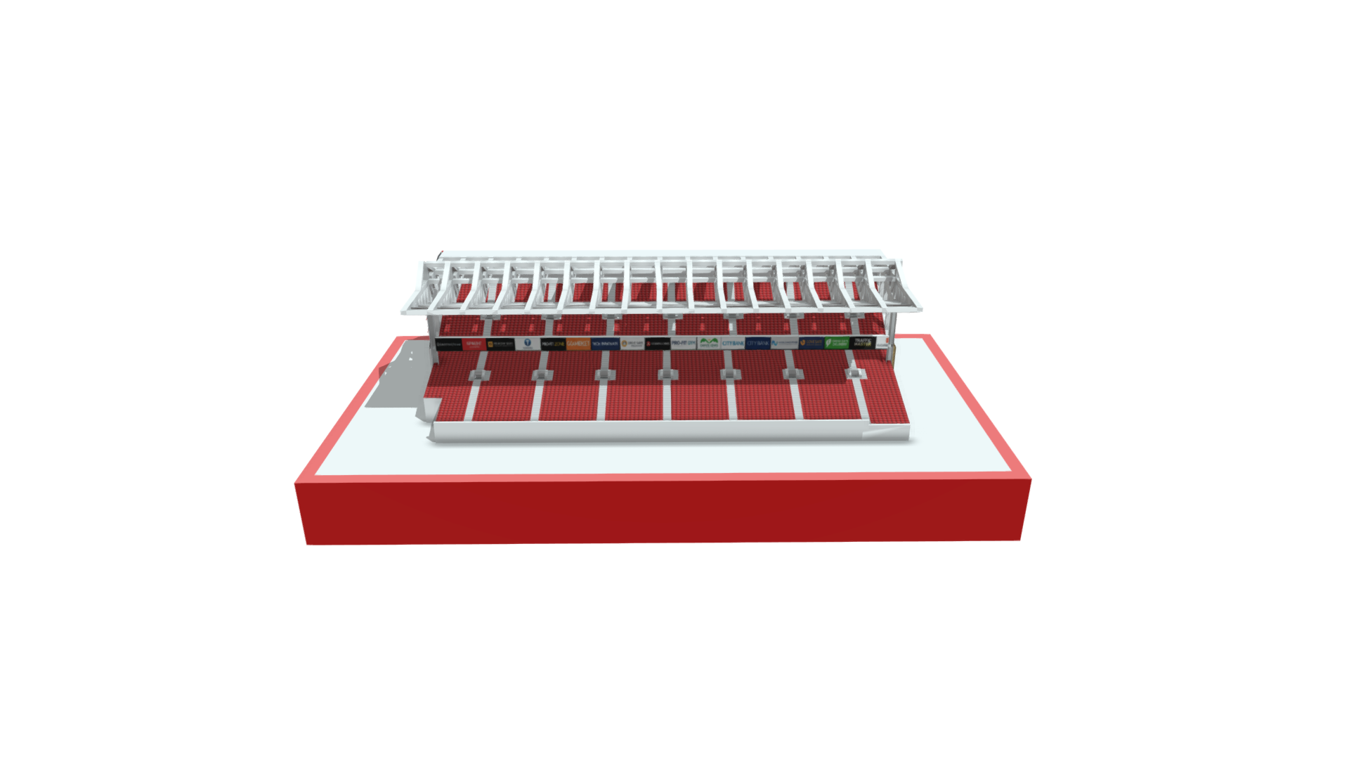 Highbury Stadium North Stand Lightbox frame - Image 5