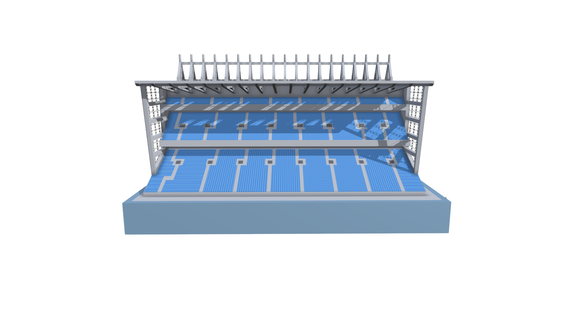 Maine Road Kippax Stand replica model lightbox frame - Image 7