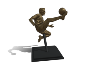 Dennis Bergkamp statue