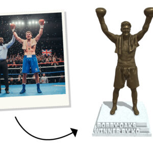 Boxing and Martial Arts custom statue trophies