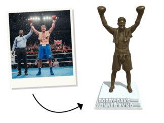 Boxing and Martial Arts custom statue trophies