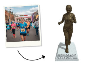 Athletics, running and fitness statue award trophies