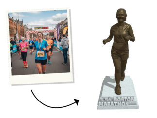 Athletics, running and fitness statue award trophies