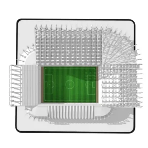 St James Park stadium model + frame + lightbox