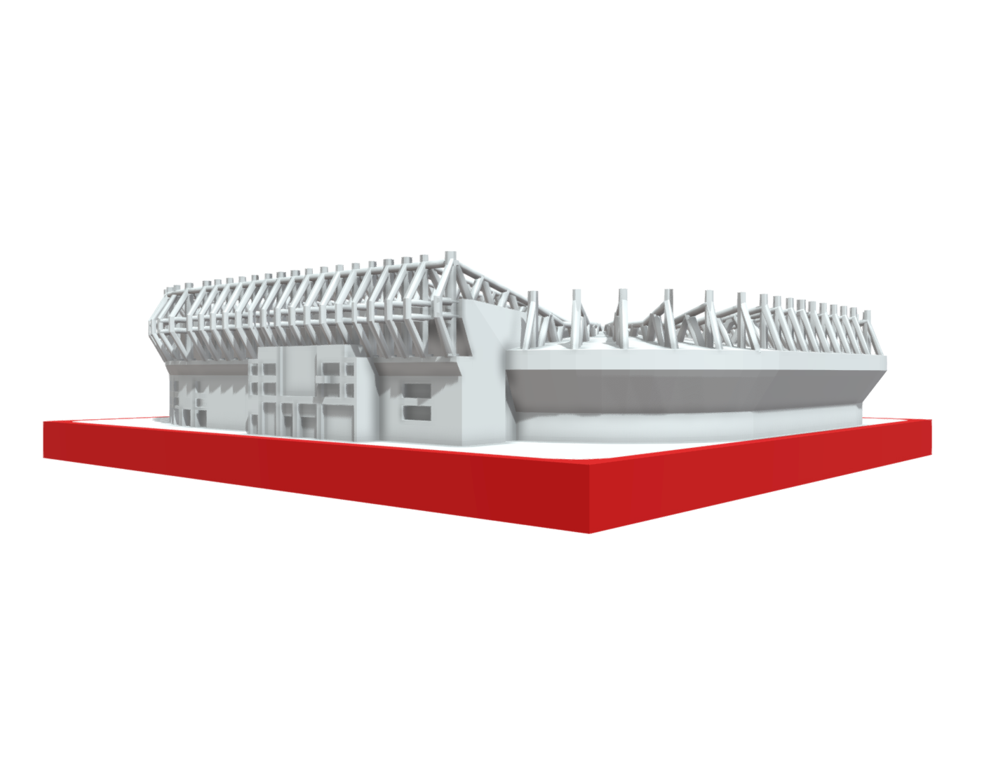 Sunderland's Stadium of Light model + frame + lightbox - Image 9