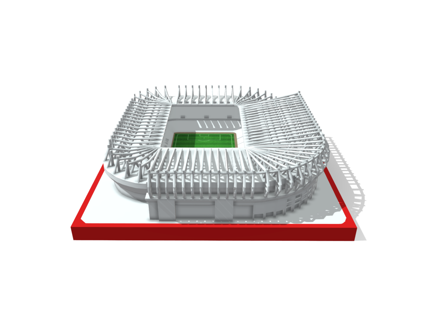 Sunderland's Stadium of Light model + frame + lightbox - Image 13