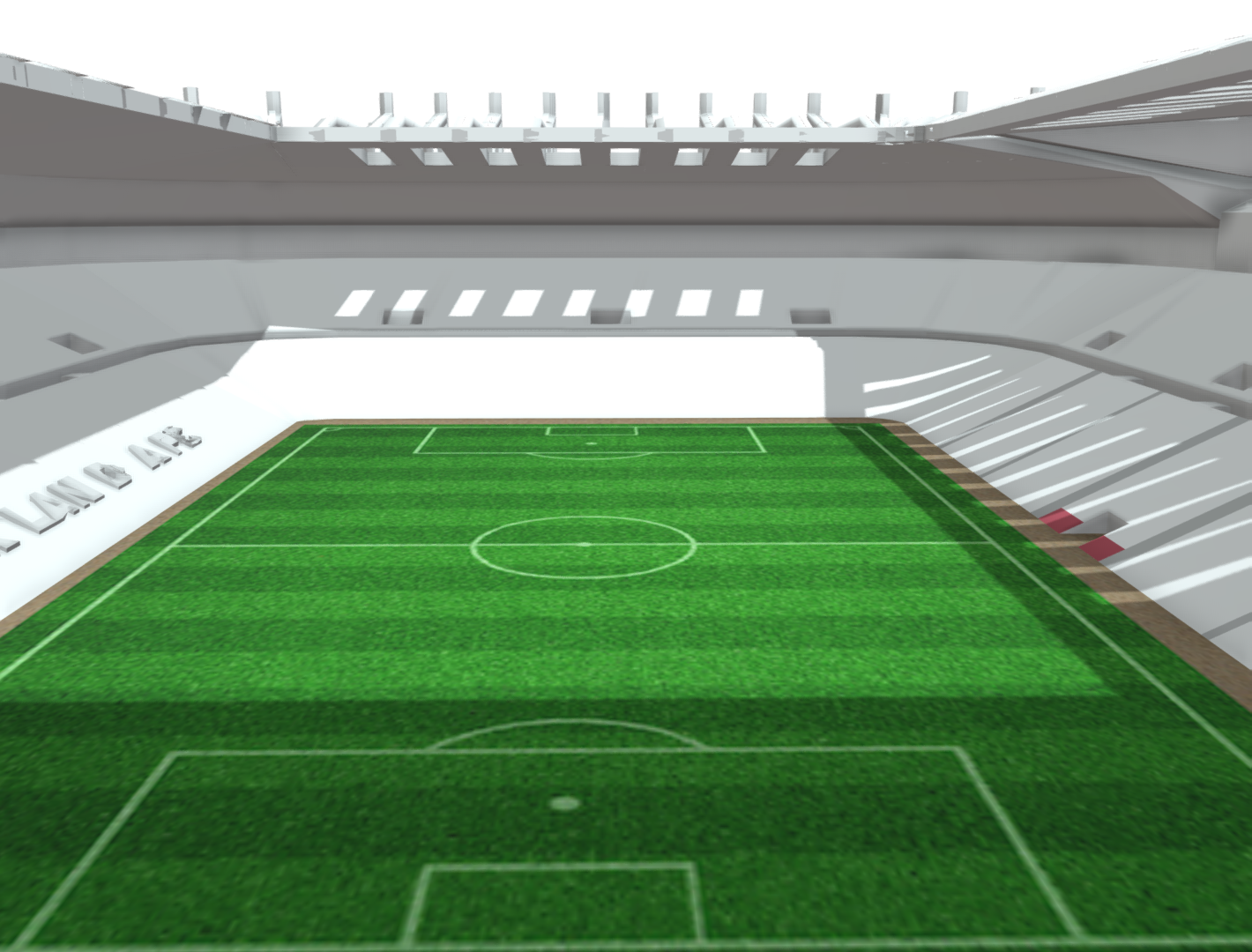 Sunderland's Stadium of Light model + frame + lightbox - Image 12
