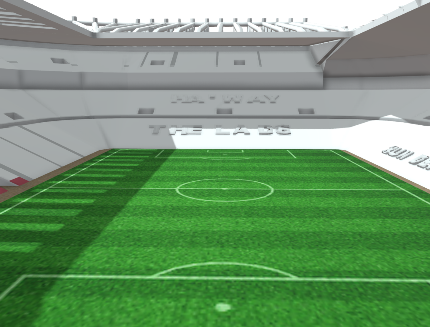 Sunderland's Stadium of Light model + frame + lightbox - Image 11
