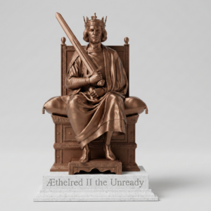 Æthelred II the Unready on Throne