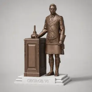 King George VI 'Grand Master Mason of Scotland'