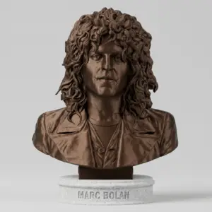 Marc Bolan bust
