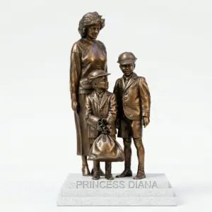 Princess Diana with Princes William and Harry