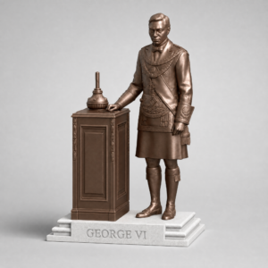 King George VI 'Grand Master Mason of Scotland'