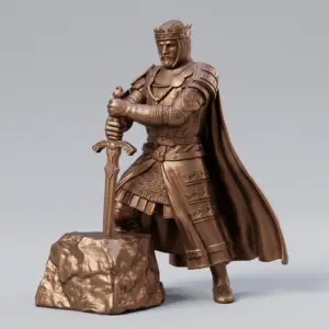 King Arthur Sword in the Stone